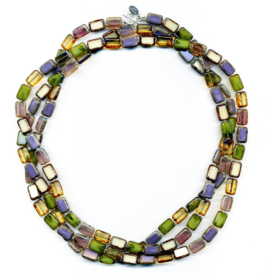 7 Way Necklace 60" Trilogy, Vineyard Mix of Color